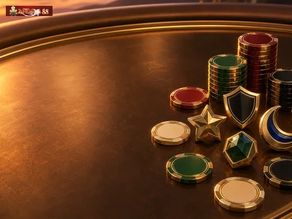 Antarmuka Money Wheel untuk memilih opsi taruhan
